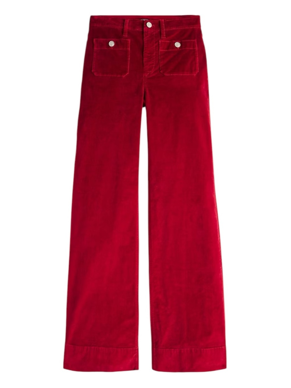 J. Crew Wide Leg Velvet Sailor Trouser Size 36 (22)